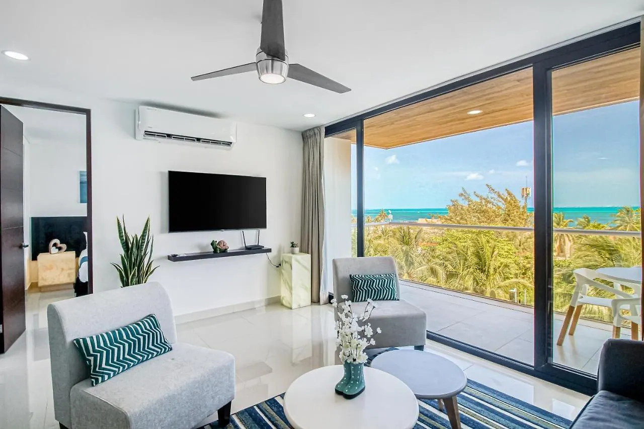 Apartment Ferienwohnung Blue Sky At Takh 503 Cancún