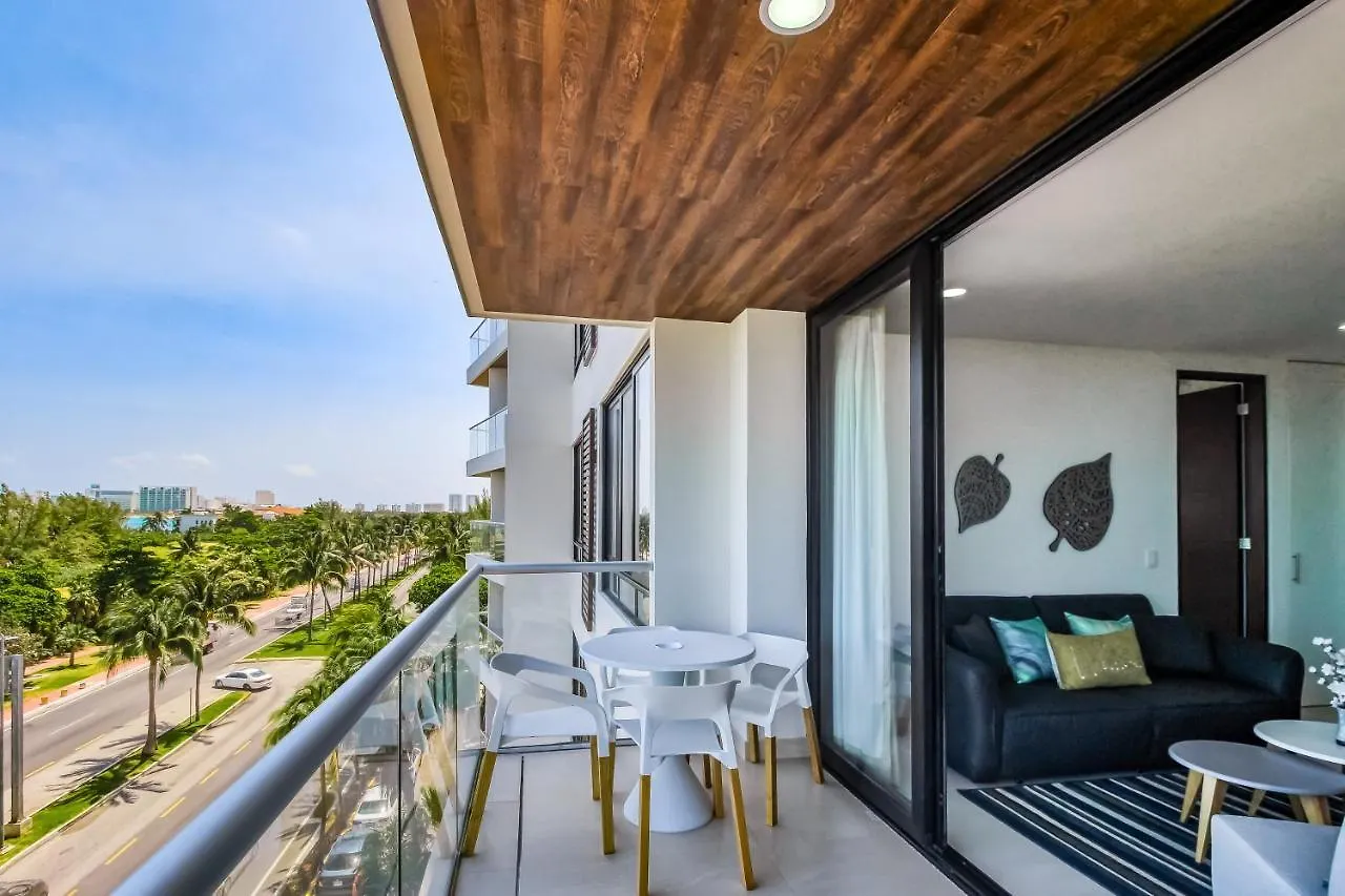 Ferienwohnung Blue Sky At Takh 503 Cancún Apartment